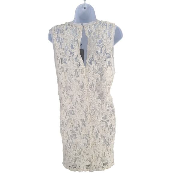 Krisa women's dress white Size Large, NWT - Picture 5 of 11